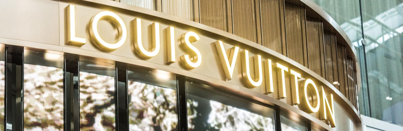 HD wallpaper: Louis Vuitton building during golden hour